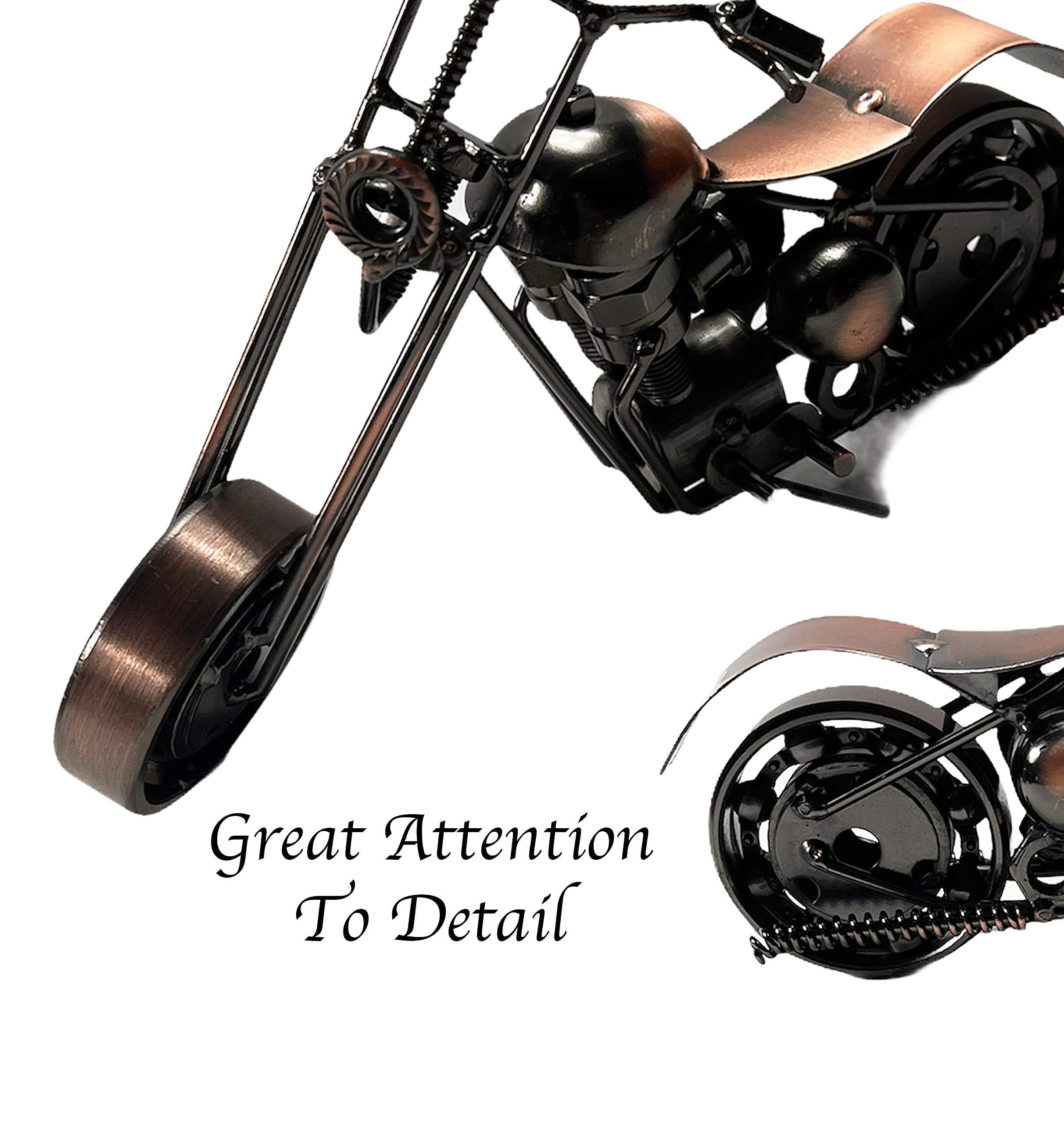 アンティークカザリ Amazon.co.jp: メタルモーターサイクル インダストリアル